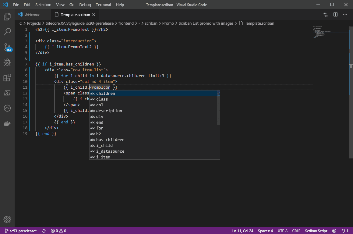 SXA 9.3: Introducing Scriban